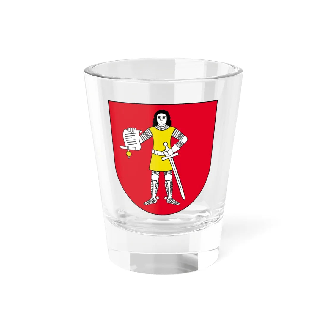 POL gmina Słaboszów COA (Poland) (Coat of Arms) Shot Glass 1.5oz 1.5oz - Go Mug Yourself