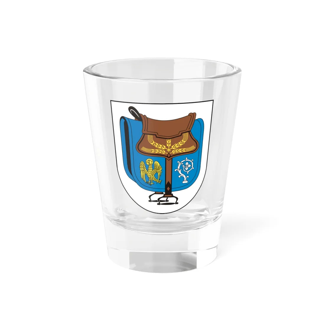 POL gmina Sadlinki COA (Poland) (Coat of Arms) Shot Glass 1.5oz 1.5oz - Go Mug Yourself