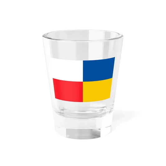 POL gmina Sanok flag (Poland) Shot Glass 1.5oz 1.5oz - Go Mug Yourself