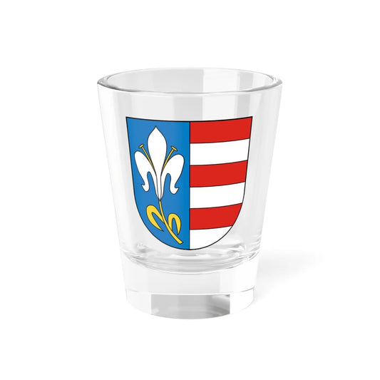 POL gmina Sławno powiat opoczyński COA (Poland) (Coat of Arms) Shot Glass 1.5oz 1.5oz - Go Mug Yourself