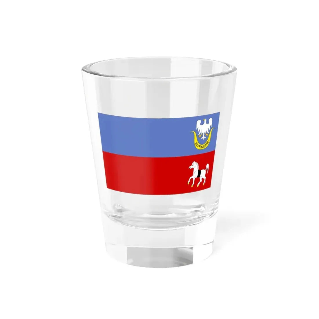 POL gmina Secemin flag (Poland) Shot Glass 1.5oz 1.5oz - Go Mug Yourself