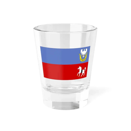 POL gmina Secemin flag (Poland) Shot Glass 1.5oz 1.5oz - Go Mug Yourself