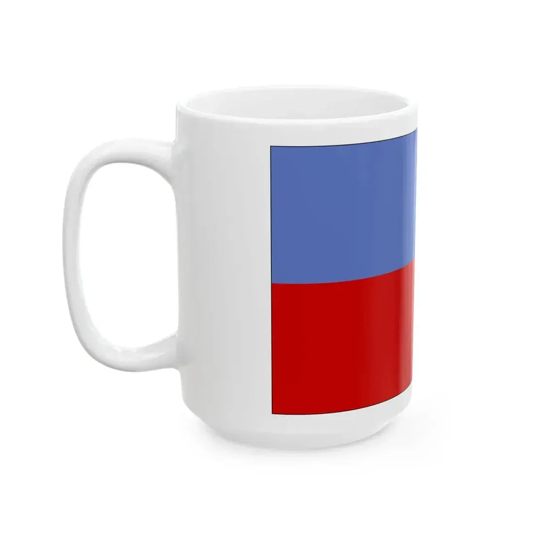 POL gmina Secemin flag (Poland) White Coffee Mug - Go Mug Yourself