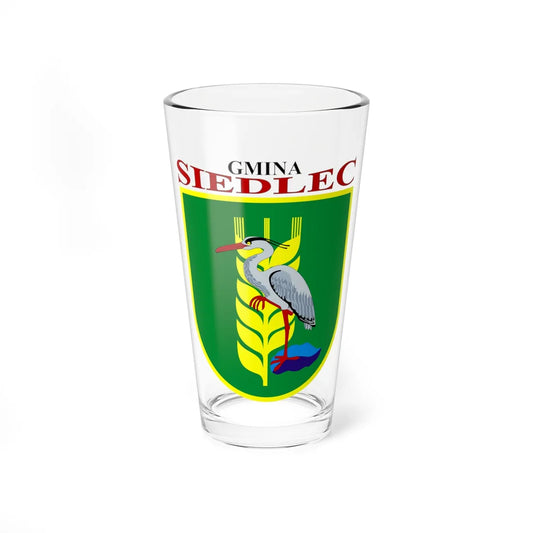 POL gmina Siedlec COA (Poland) (Coat of Arms) Pint Glass 16oz 16oz - Go Mug Yourself