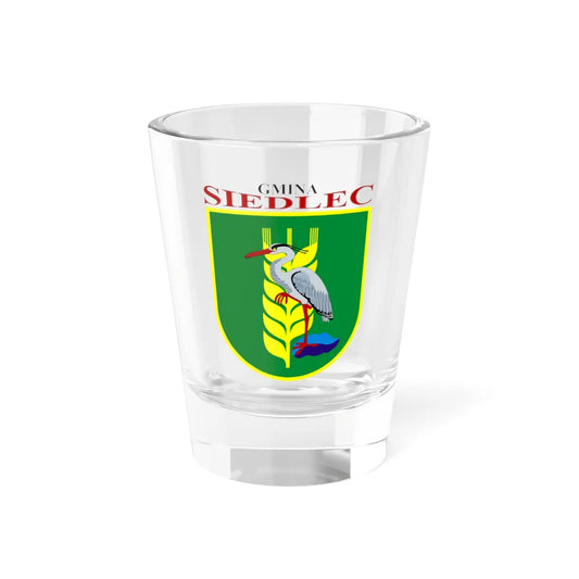 POL gmina Siedlec COA (Poland) (Coat of Arms) Shot Glass 1.5oz 1.5oz - Go Mug Yourself