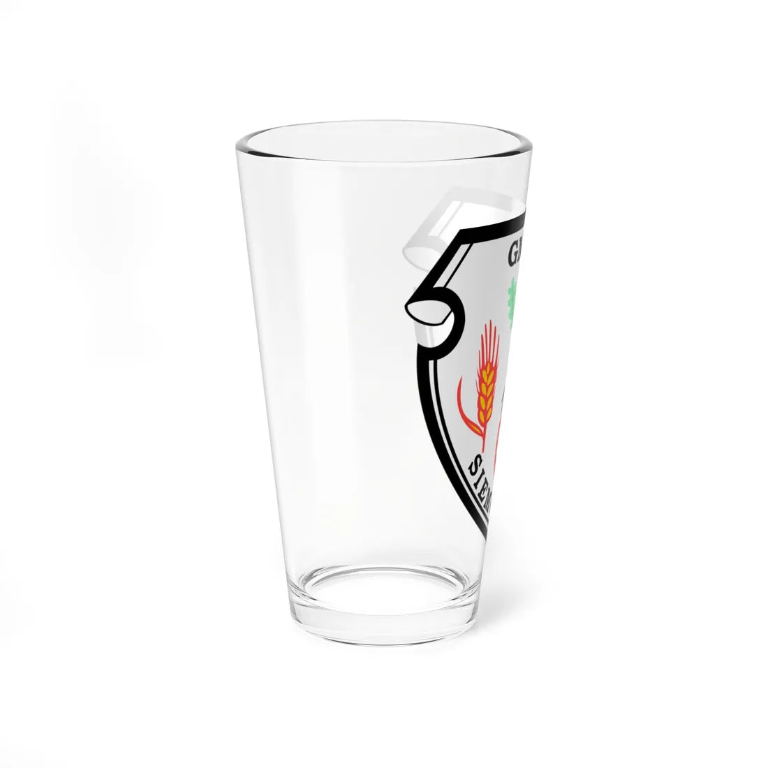 POL gmina Siemkowice COA (Poland) (Coat of Arms) Pint Glass 16oz - Go Mug Yourself