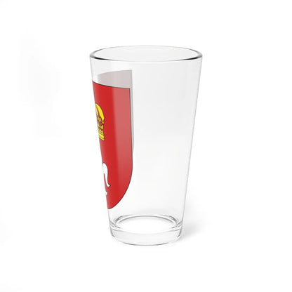 POL gmina Sieradz COA (Poland) (Coat of Arms) Pint Glass 16oz - Go Mug Yourself