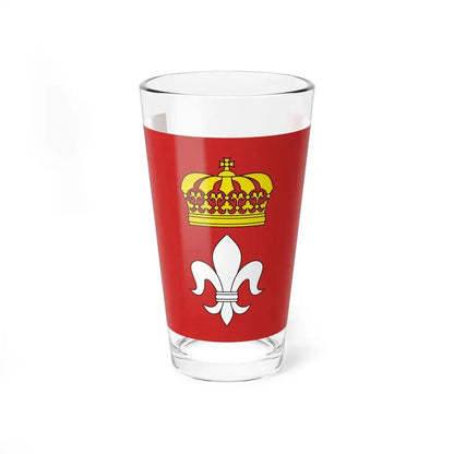 POL gmina Sieradz flag (Poland) Pint Glass 16oz 16oz - Go Mug Yourself