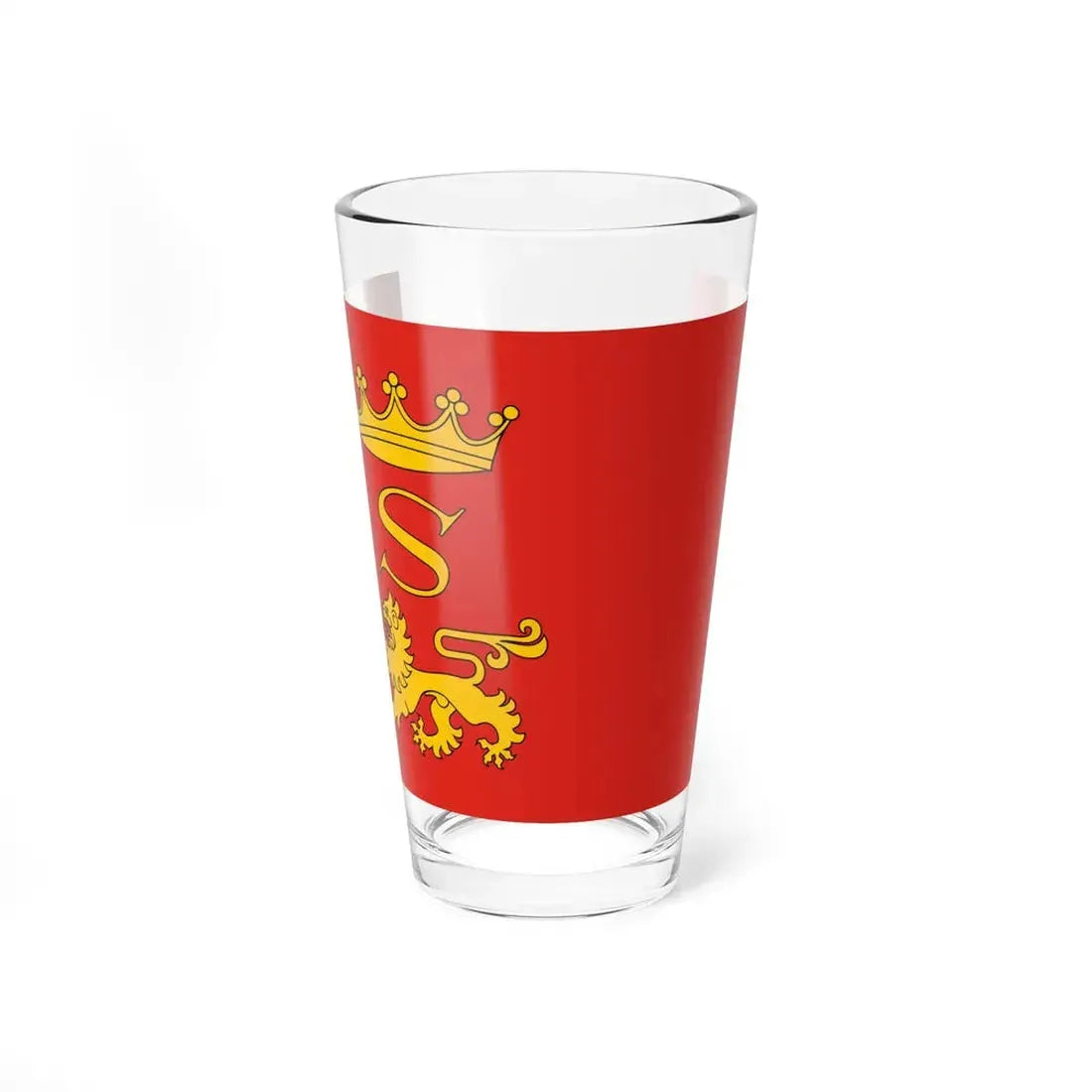 POL gmina Sierpc flag (Poland) Pint Glass 16oz 16oz - Go Mug Yourself