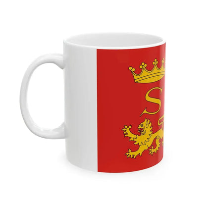 POL gmina Sierpc flag (Poland) White Coffee Mug - Go Mug Yourself