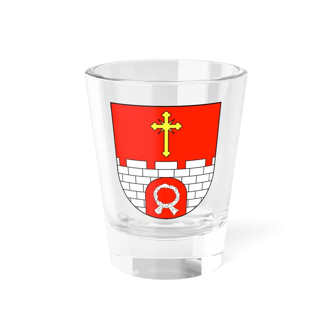 POL gmina Skarżysko Kościelne COA (Poland) (Coat of Arms) Shot Glass 1.5oz 1.5oz - Go Mug Yourself