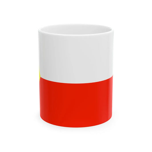 POL gmina Skarzysko Koscielne flag (Poland) White Coffee Mug 11oz - Go Mug Yourself