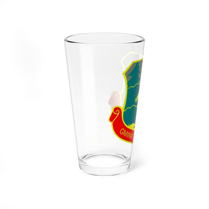 POL gmina Sękowa COA (Poland) (Coat of Arms) Pint Glass 16oz - Go Mug Yourself
