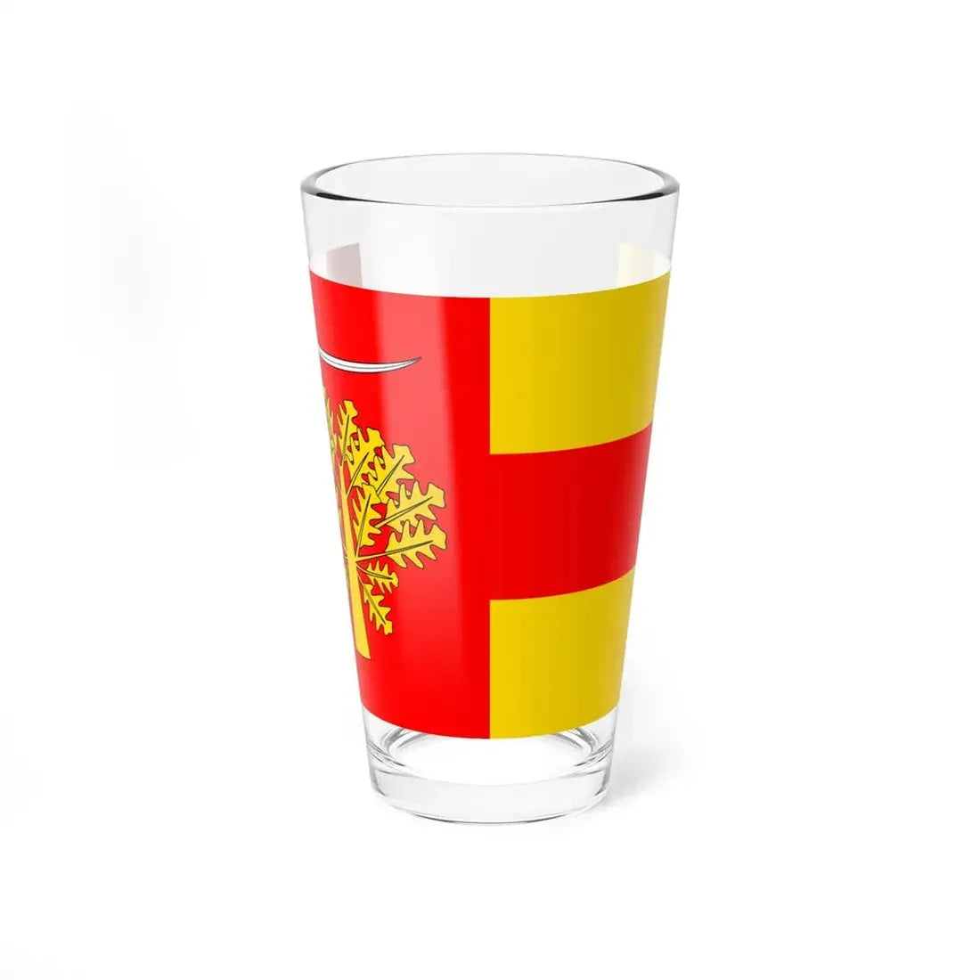 POL gmina Sobolew flag (Poland) Pint Glass 16oz 16oz - Go Mug Yourself