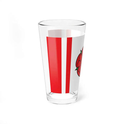 POL gmina Sochocin flag (Poland) Pint Glass 16oz - Go Mug Yourself