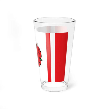 POL gmina Sochocin flag (Poland) Pint Glass 16oz - Go Mug Yourself