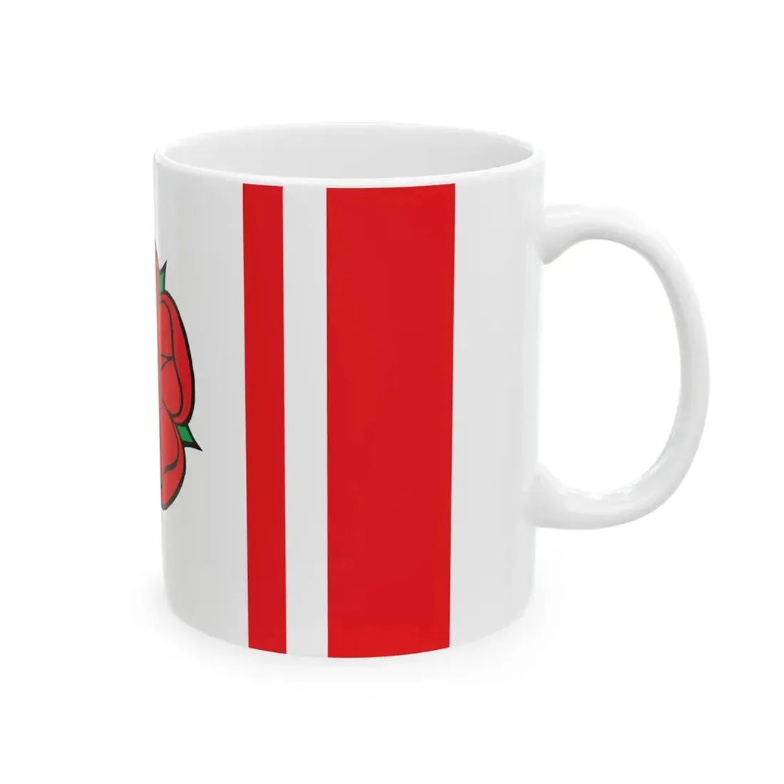 POL gmina Sochocin flag (Poland) White Coffee Mug - Go Mug Yourself