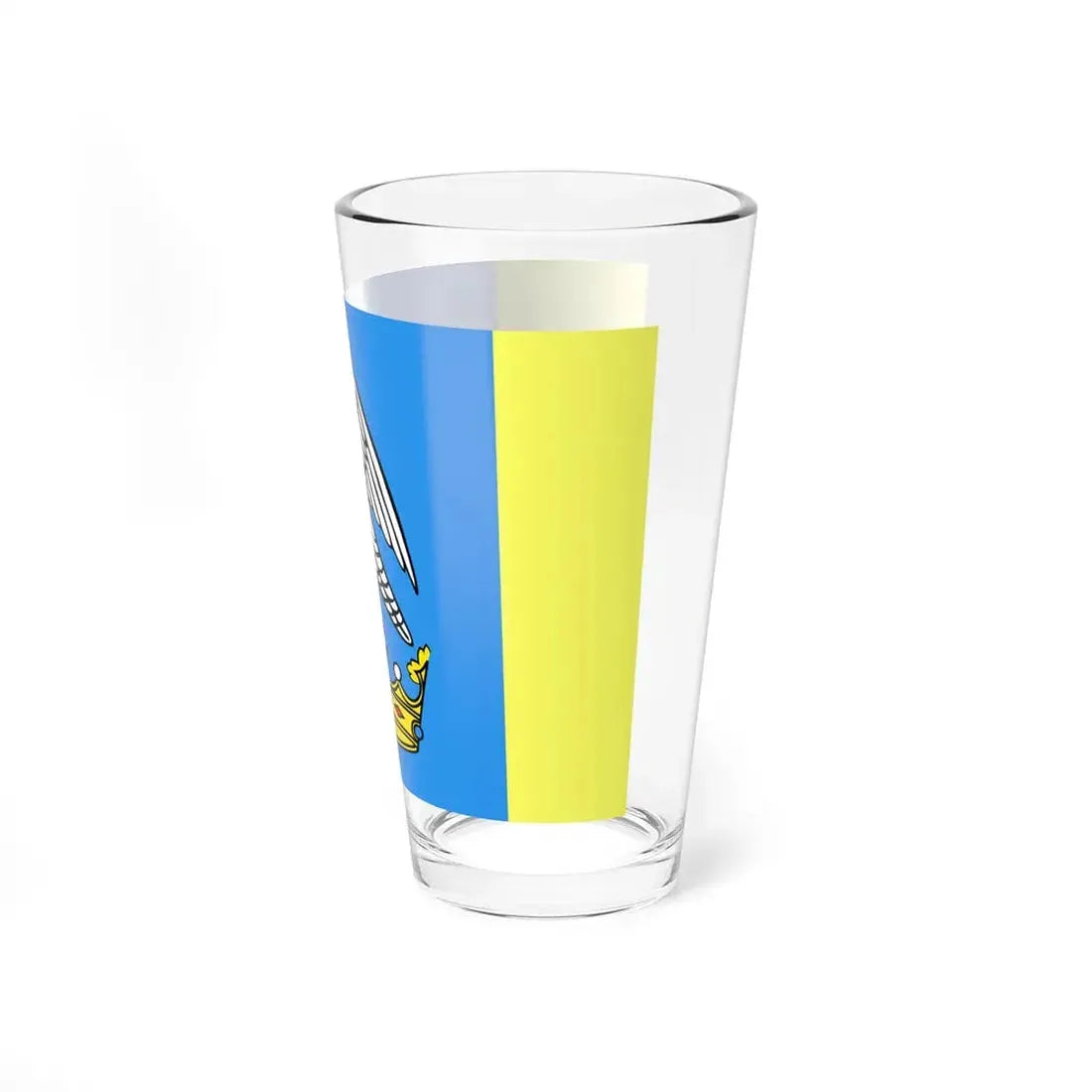 POL gmina Sokoły flag (Poland) Pint Glass 16oz - Go Mug Yourself