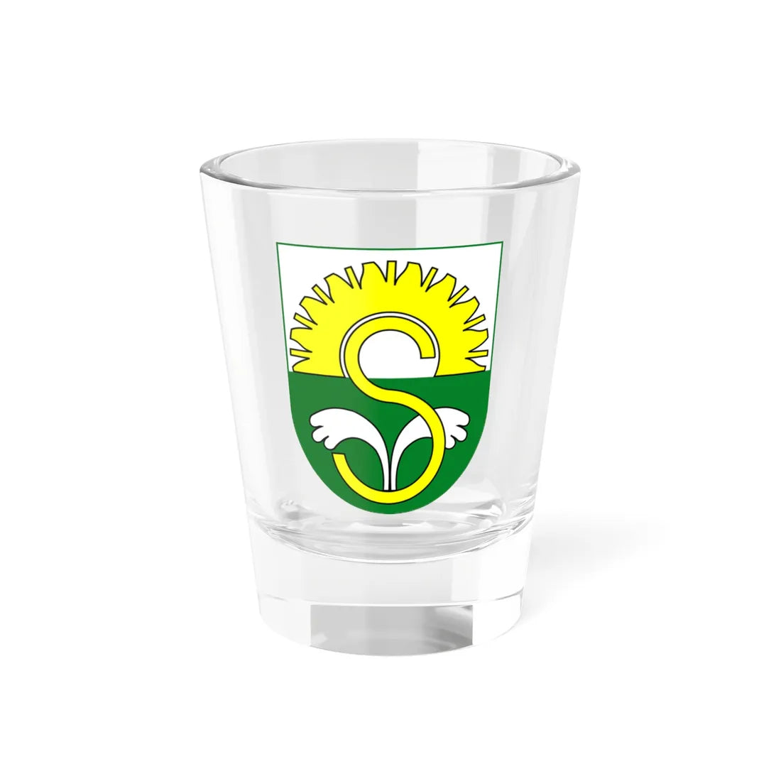 POL gmina Solec-Zdrój COA (Poland) (Coat of Arms) Shot Glass 1.5oz 1.5oz - Go Mug Yourself