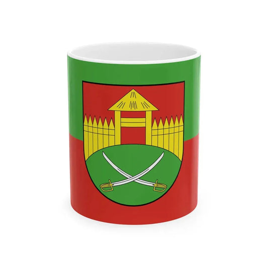 POL gmina Sonsk flag (Poland) White Coffee Mug 11oz - Go Mug Yourself