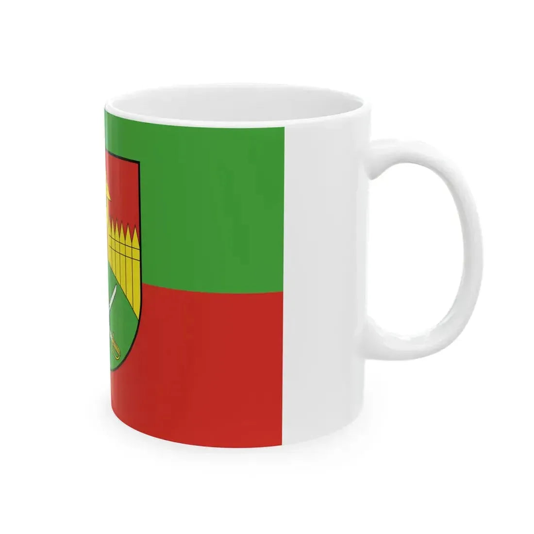 POL gmina Sonsk flag (Poland) White Coffee Mug - Go Mug Yourself
