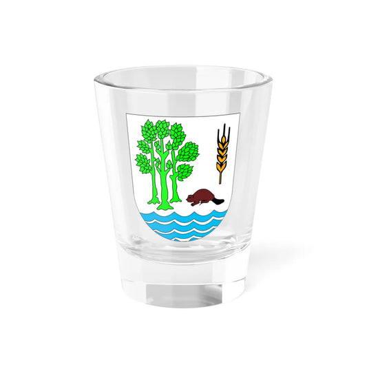 POL gmina Srokowo COA (Poland) (Coat of Arms) Shot Glass 1.5oz 1.5oz - Go Mug Yourself