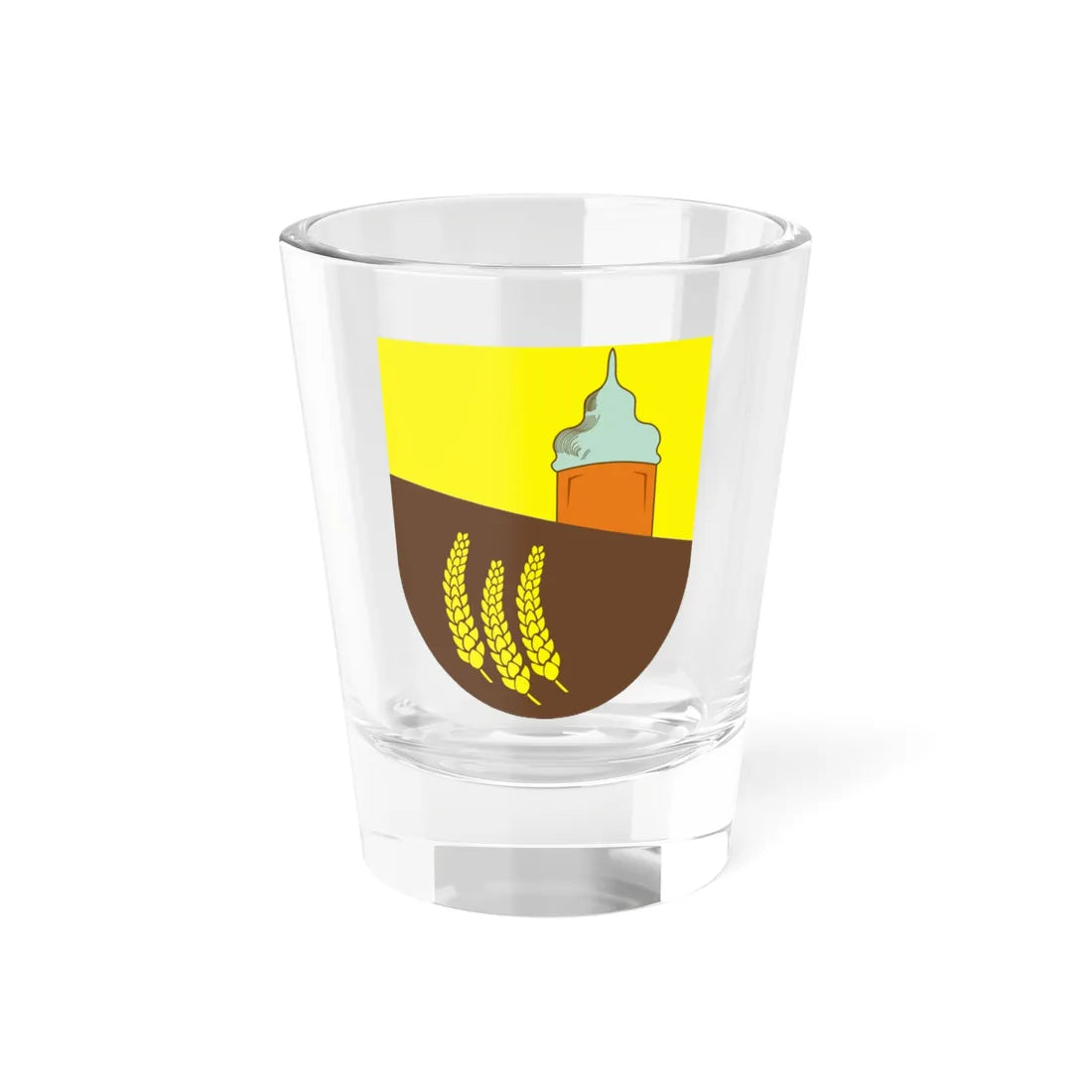 POL gmina Stary Targ COA (Poland) (Coat of Arms) Shot Glass 1.5oz 1.5oz - Go Mug Yourself