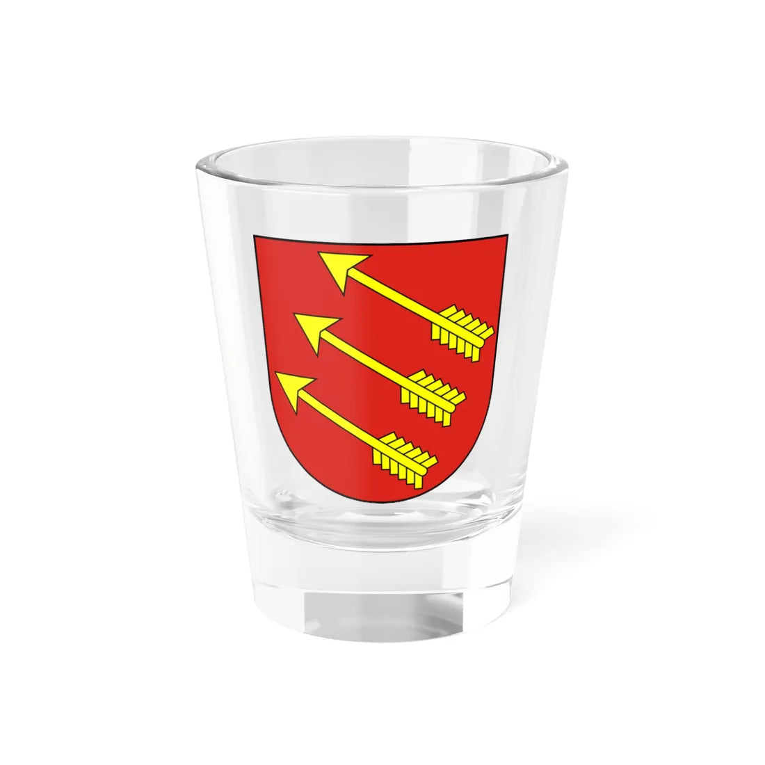 POL gmina Strzelce Wielkie COA (Poland) (Coat of Arms) Shot Glass 1.5oz 1.5oz - Go Mug Yourself