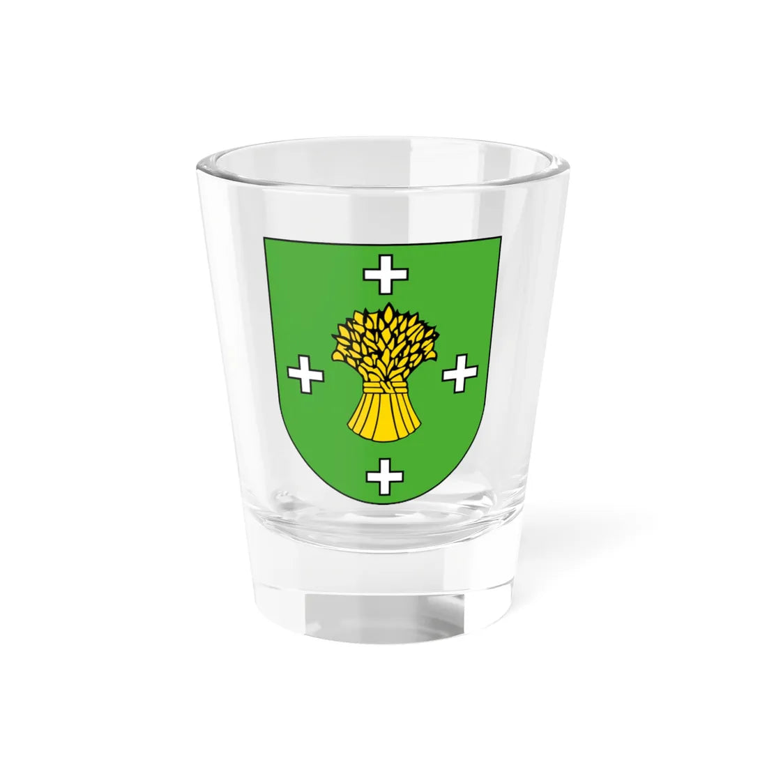 POL gmina Słupca COA (Poland) (Coat of Arms) Shot Glass 1.5oz 1.5oz - Go Mug Yourself