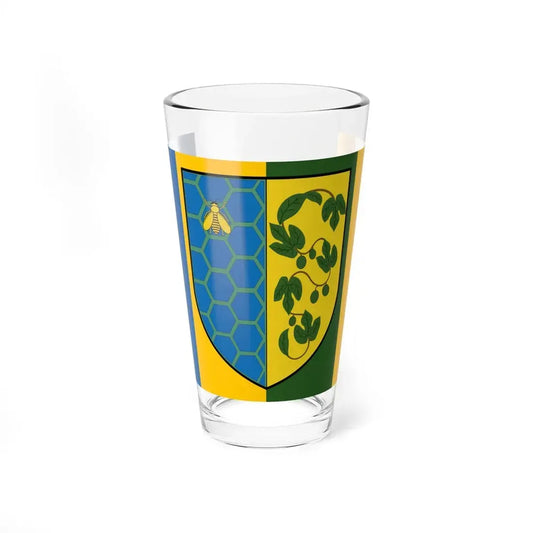 POL gmina Swierczow flag (Poland) Pint Glass 16oz 16oz - Go Mug Yourself