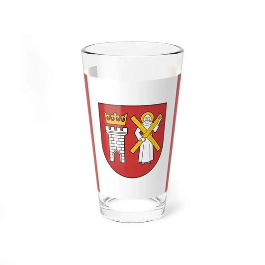 POL gmina Szaflary flag (Poland) Pint Glass 16oz 16oz - Go Mug Yourself