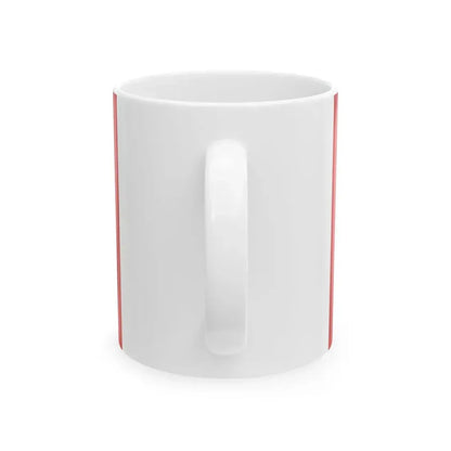 POL gmina Szaflary flag (Poland) White Coffee Mug - Go Mug Yourself