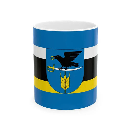POL gmina Szepietowo flag (Poland) White Coffee Mug 11oz - Go Mug Yourself