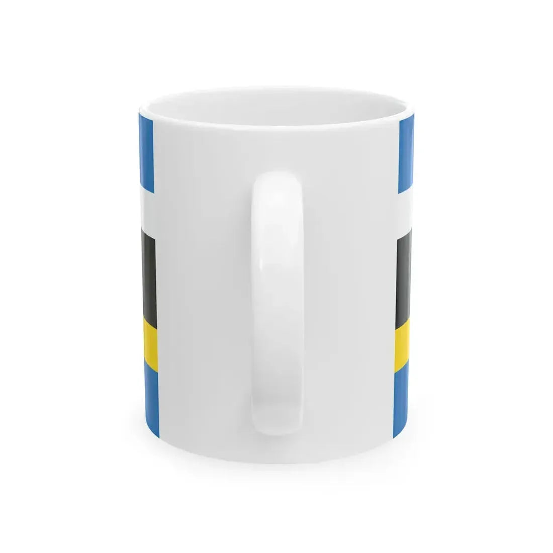 POL gmina Szepietowo flag (Poland) White Coffee Mug - Go Mug Yourself