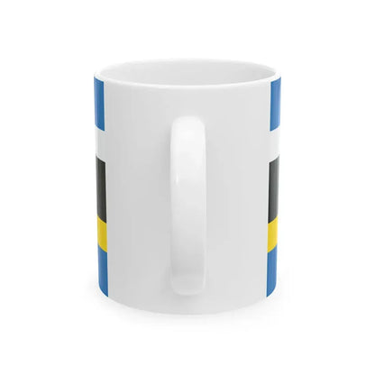 POL gmina Szepietowo flag (Poland) White Coffee Mug - Go Mug Yourself