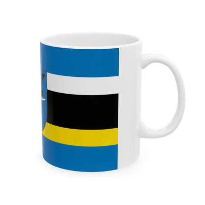 POL gmina Szepietowo flag (Poland) White Coffee Mug - Go Mug Yourself