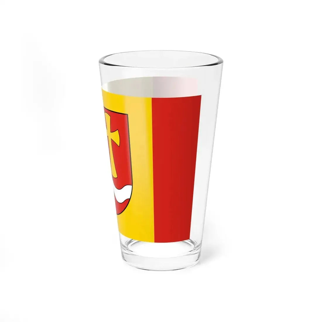 POL gmina Tomice flag (Poland) Pint Glass 16oz - Go Mug Yourself