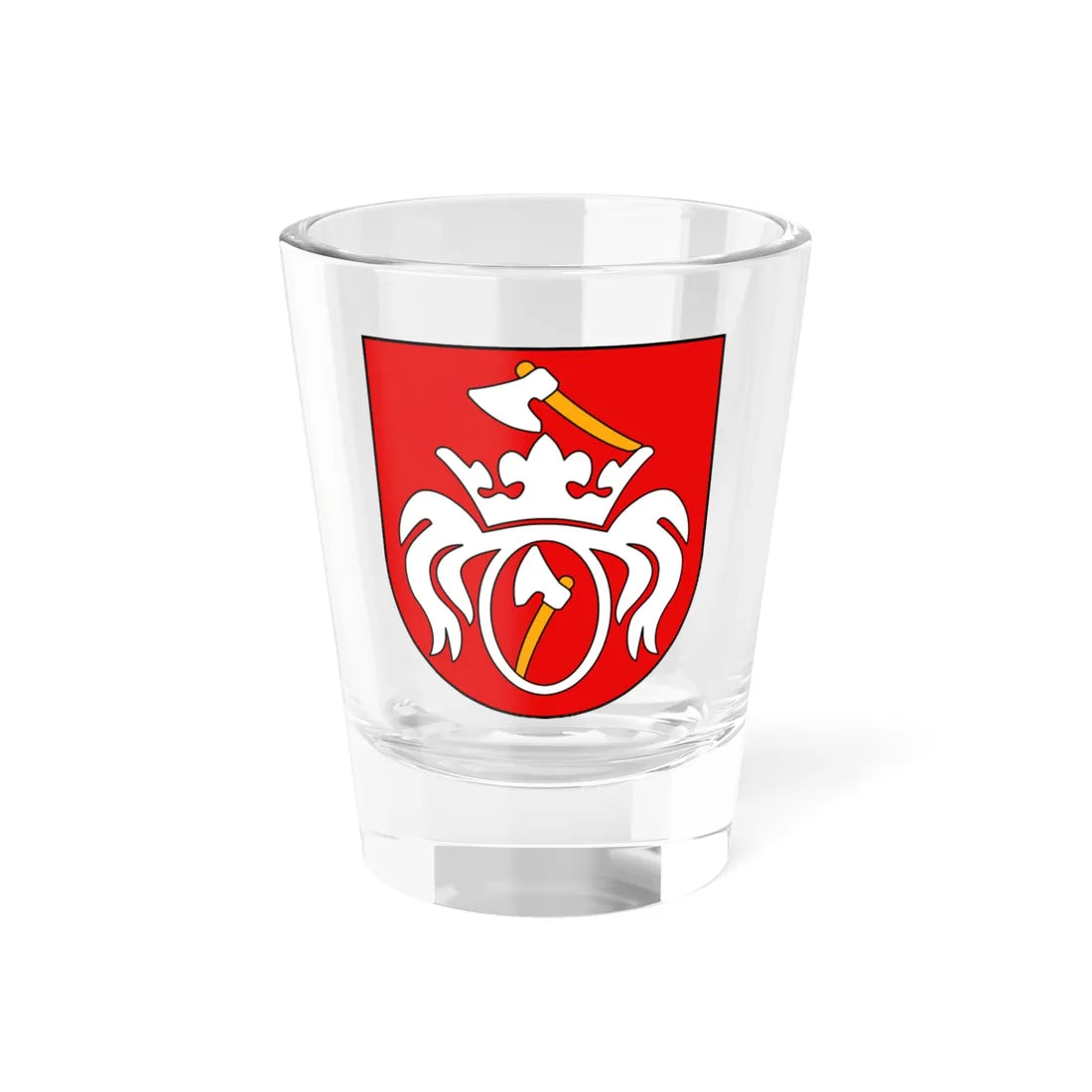 POL gmina Trzcinica COA (Poland) (Coat of Arms) Shot Glass 1.5oz 1.5oz - Go Mug Yourself
