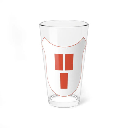 POL gmina Tułowice COA (Poland) (Coat of Arms) Pint Glass 16oz 16oz - Go Mug Yourself