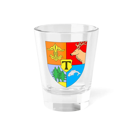 POL gmina Tuplice COA (Poland) (Coat of Arms) Shot Glass 1.5oz 1.5oz - Go Mug Yourself