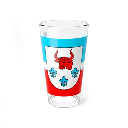 POL gmina Turek flag (Poland) Pint Glass 16oz 16oz - Go Mug Yourself
