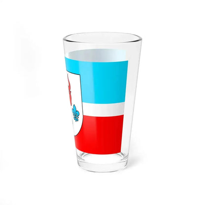 POL gmina Turek flag (Poland) Pint Glass 16oz - Go Mug Yourself