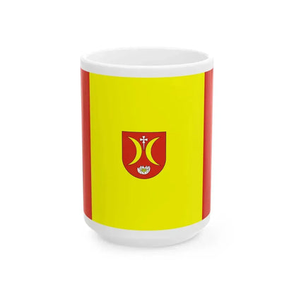 POL gmina Turosn Koscielna flag (Poland) White Coffee Mug 15oz - Go Mug Yourself