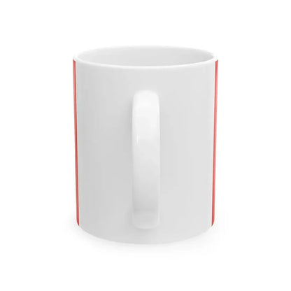 POL gmina Turosn Koscielna flag (Poland) White Coffee Mug - Go Mug Yourself