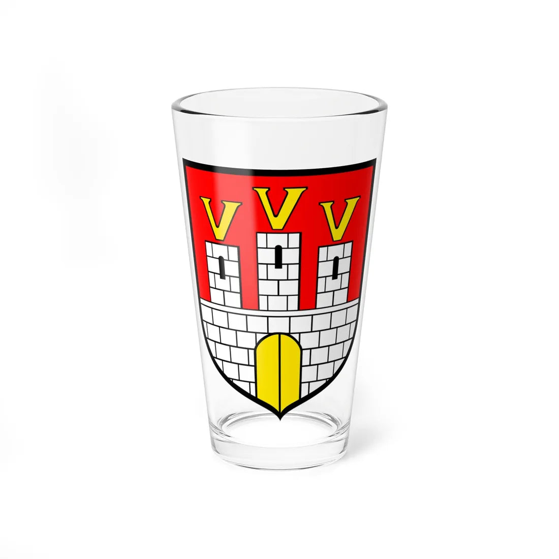 POL gmina Uchanie COA (Poland) (Coat of Arms) Pint Glass 16oz 16oz - Go Mug Yourself
