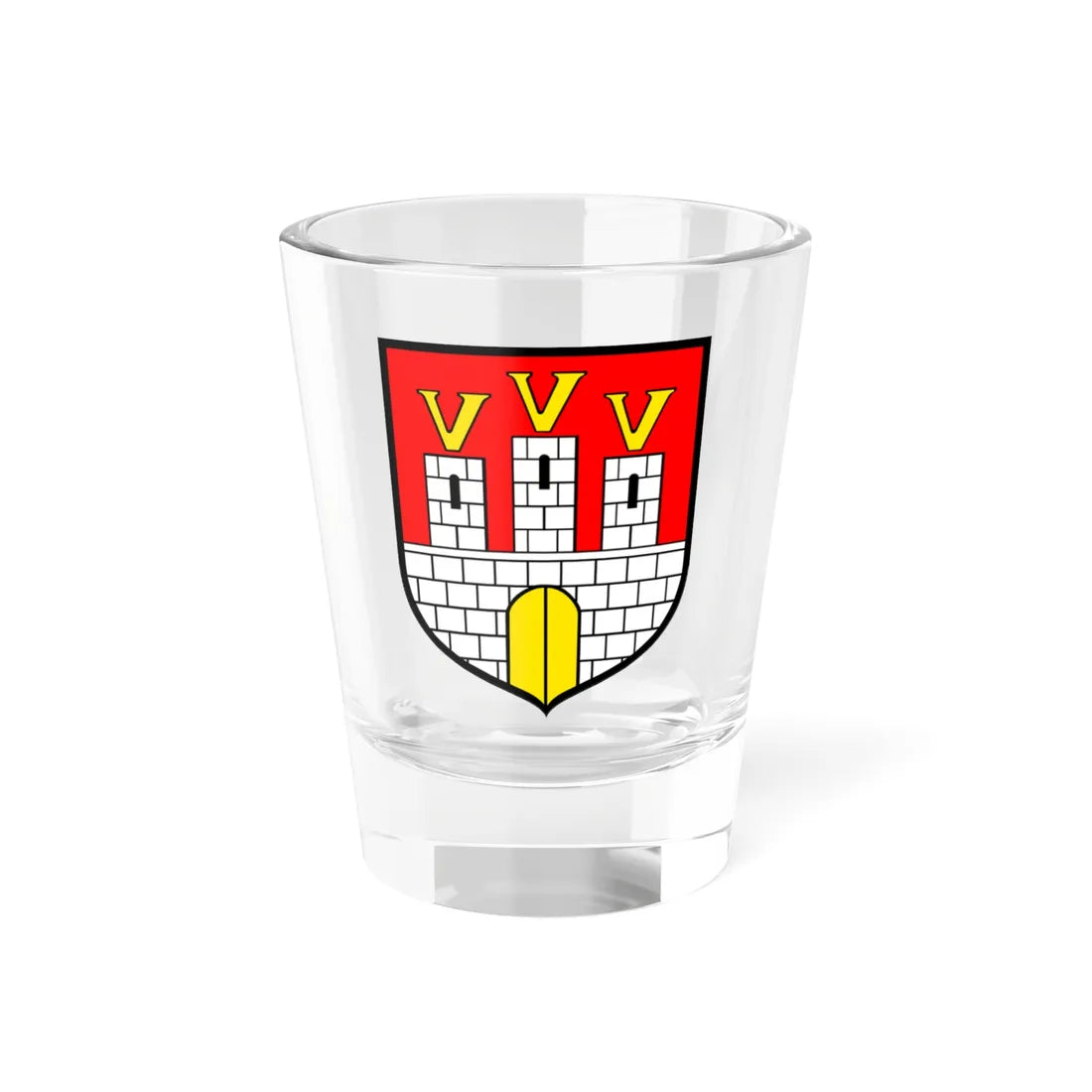 POL gmina Uchanie COA (Poland) (Coat of Arms) Shot Glass 1.5oz 1.5oz - Go Mug Yourself