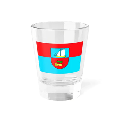 POL gmina Ustka flag (Poland) Shot Glass 1.5oz 1.5oz - Go Mug Yourself