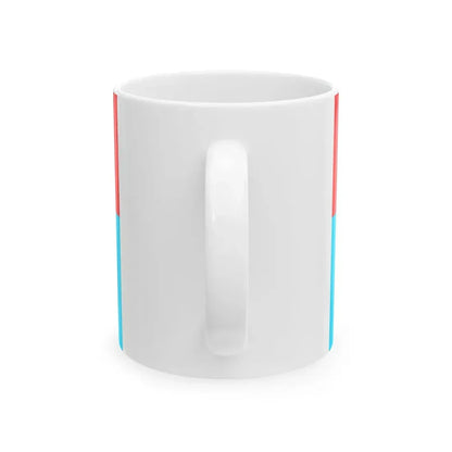 POL gmina Ustka flag (Poland) White Coffee Mug - Go Mug Yourself