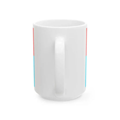 POL gmina Ustka flag (Poland) White Coffee Mug - Go Mug Yourself
