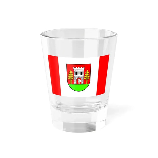 POL gmina Wielbark flag (Poland) Shot Glass 1.5oz 1.5oz - Go Mug Yourself